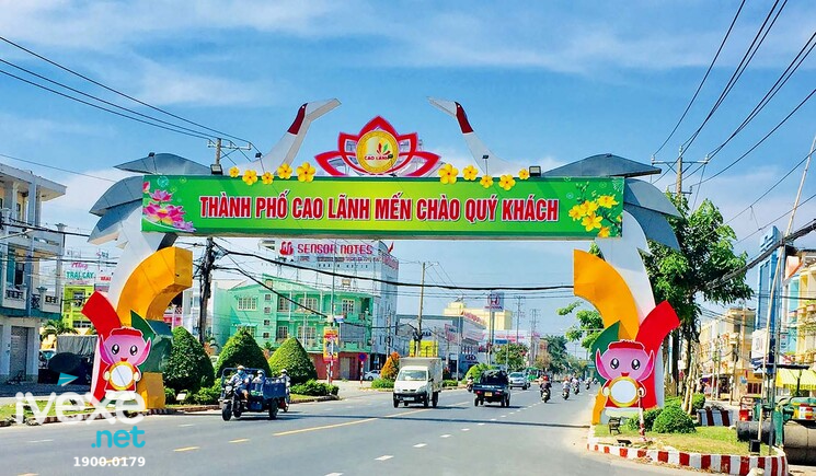 Bến xe Miền Tây đi Thành phố Cao Lãnh - Đồng Tháp