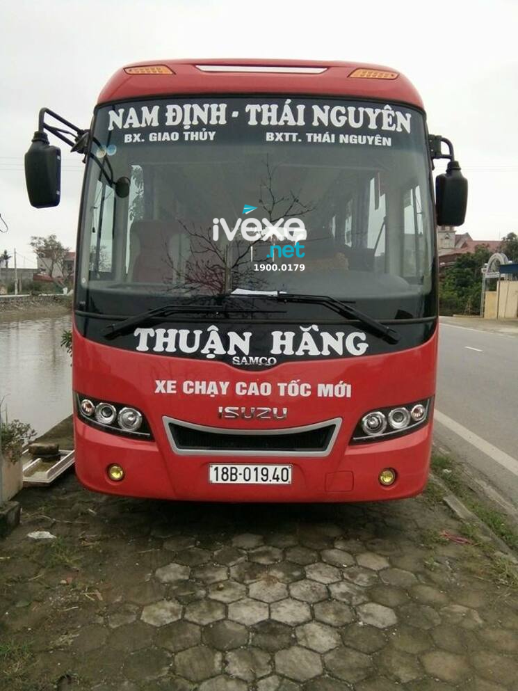 Xe Thuận Hằng tuyến Nam Định đi Thái Nguyên